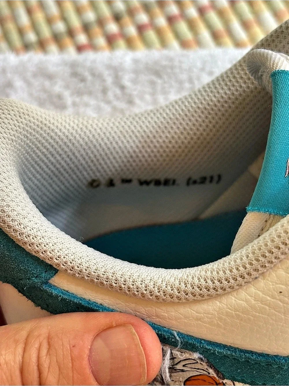 Nike Air Force 1 Sneakers Blue & White US 8.5